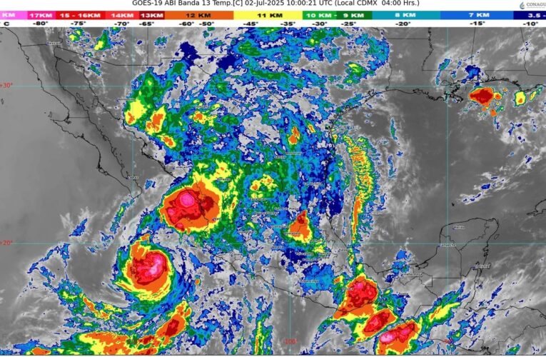 El huracán Flossie se debilitará gradualmente