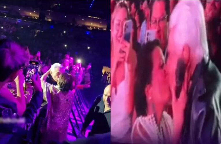 Alejandra Guzmán besó en la boca a Enrique Guzmán en pleno concierto; gesto divide opiniones