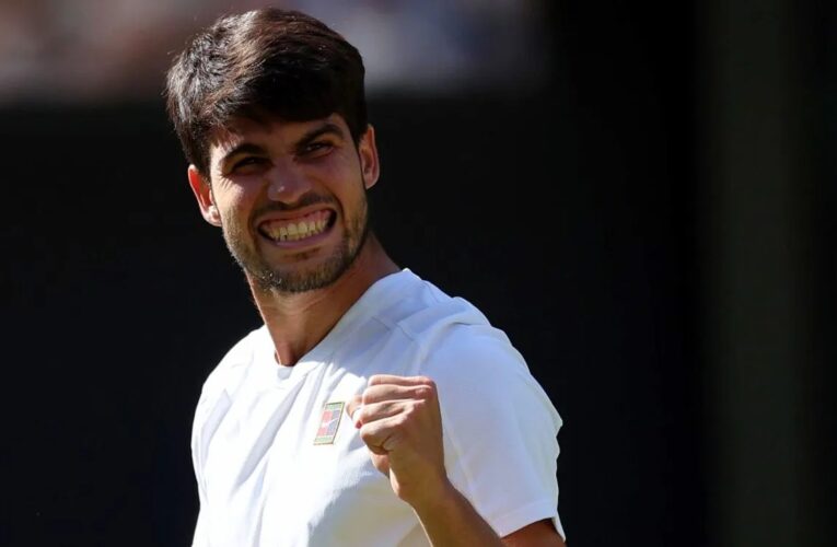 Carlos Alcaraz, a un paso del triplete en Wimbledon
