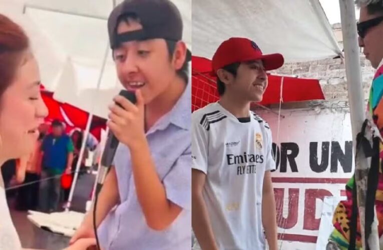 Joven que canta en tianguis de Ecatepec grabará canción con reguetonero mexicano