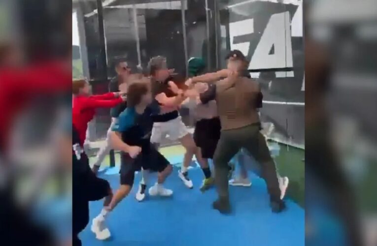 Empresario, su hijo y escoltas golpean a hombre en club de pádel de Atizapán