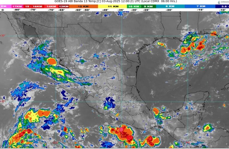 Continuará el ambiente caluroso por la tarde, sobre la mayor parte de México