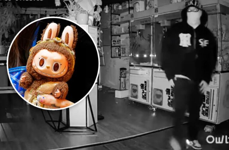 Roban muñecos Labubu valuados en 7 mil dólares en tienda de Los Ángeles