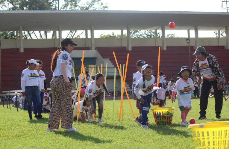 Niñas y niños disfrutan rally, fogata y lluvia de estrellas en campamento del DIF Cuautla