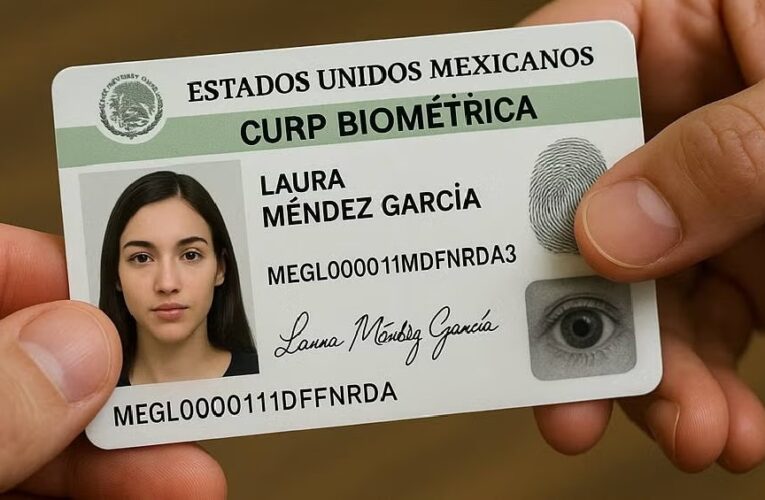 CURP biométrica será obligatoria en México a partir de 2026
