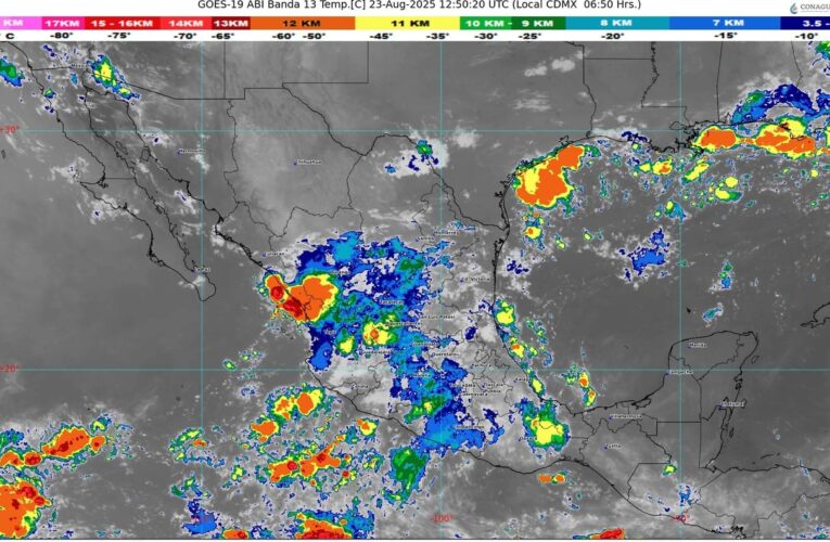 Pronostican lluvias intensas en el norte del país