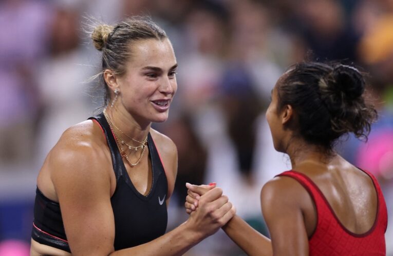 Aficionados interrumpen juego entre Aryna Sabalenka y Leylah Fernandez con romántica propuesta de matrimonio