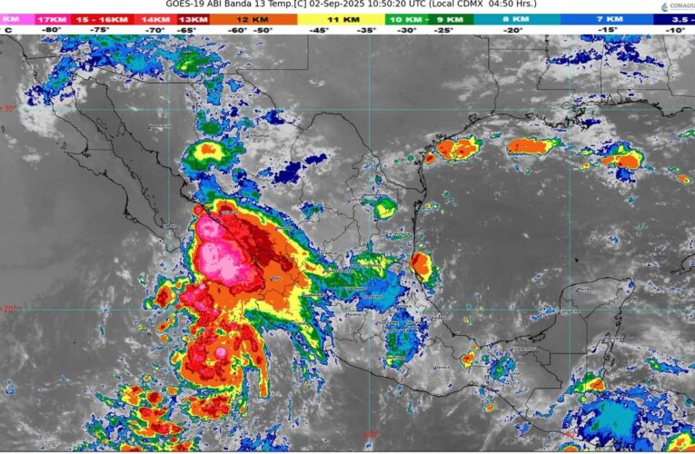 El sistema frontal número 1 afectará el noreste de México