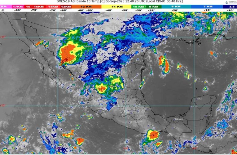 Anticipan lluvias fuertes y calor extremo en la península de Yucatán