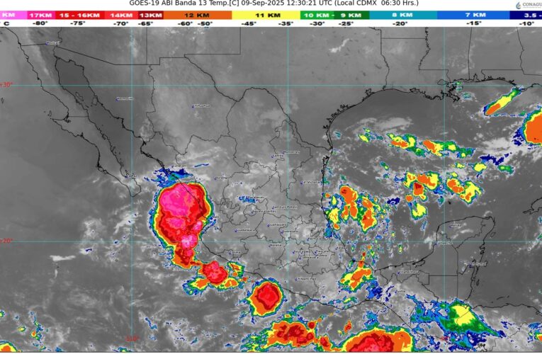 Lluvias intensas en Oaxaca y Chiapas por onda tropical 31