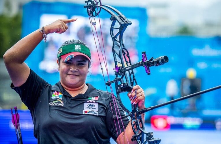 ¡Histórica! Maya Becerra gana el segundo oro para México en el Mundial de Tiro con Arco