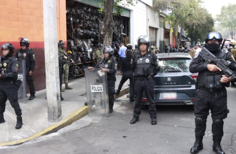 Recuperan 13 mil toneladas de autopartes en CDMX y Edomex