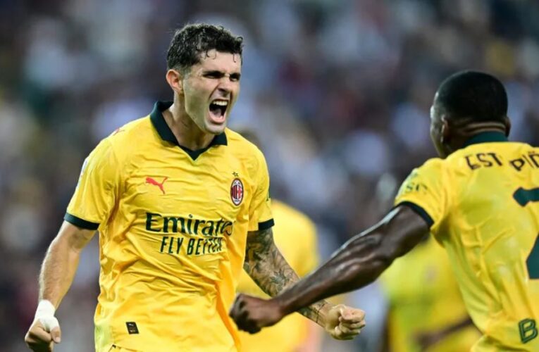 Pulisic comanda la victoria del Milan ante Udinese en la Serie A