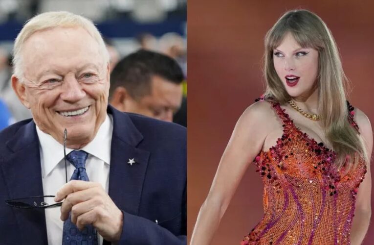 Jerry Jones se declara el fan ‘más grande’ de Taylor Swift y la invita al partido Chiefs vs Cowboys en Dallas