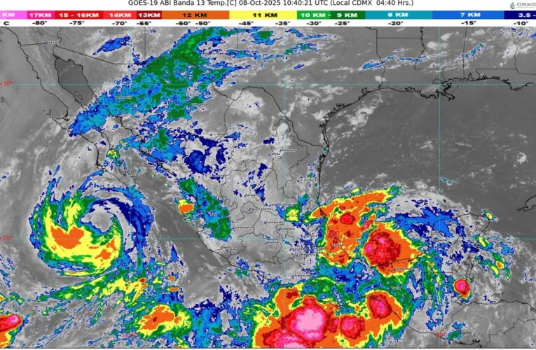 El huracán Priscilla se desplazará frente a Baja California Sur