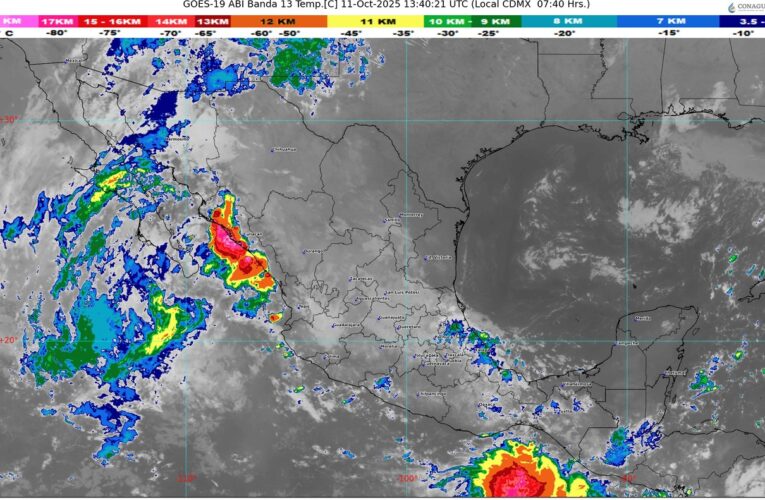 Tormenta tropical Raymond y onda tropical 37 provocan lluvias en gran parte del país