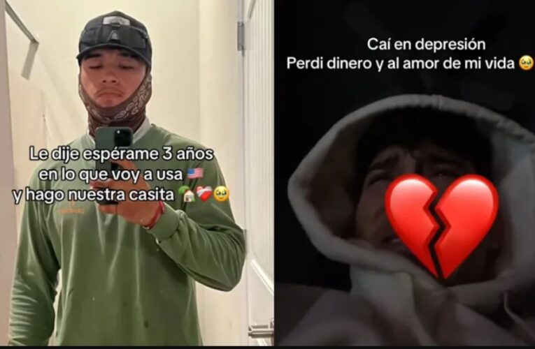 Hombre se va a Estados Unidos para construir una casa con su novia y ella lo abandona por otra persona