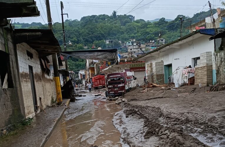 Suman 47 muertos, 38 desaparecidos y daños en 150 municipios del país por las fuertes lluvias