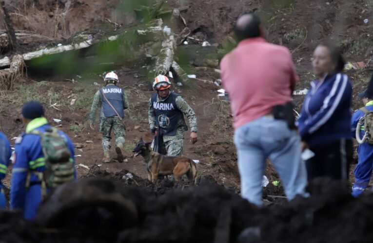 Suman 64 muertos y 65 desaparecidos por lluvias en el país