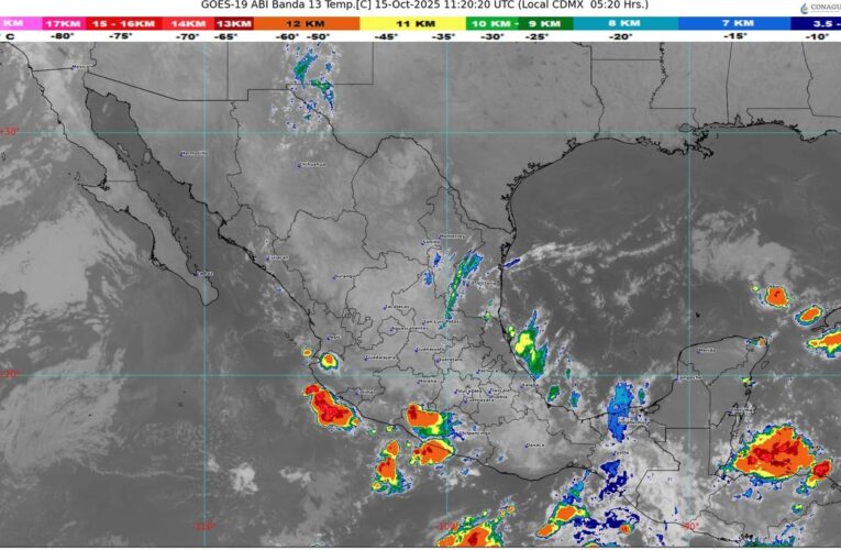 El frente frío número 7 se desplazará sobre el noroeste de México