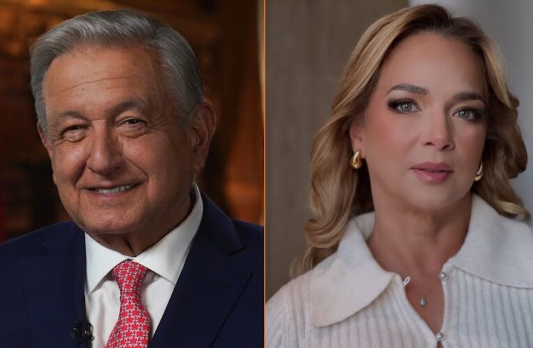 Adamari López desmiente romance con AMLO: “Todo fue creado con inteligencia artificial”