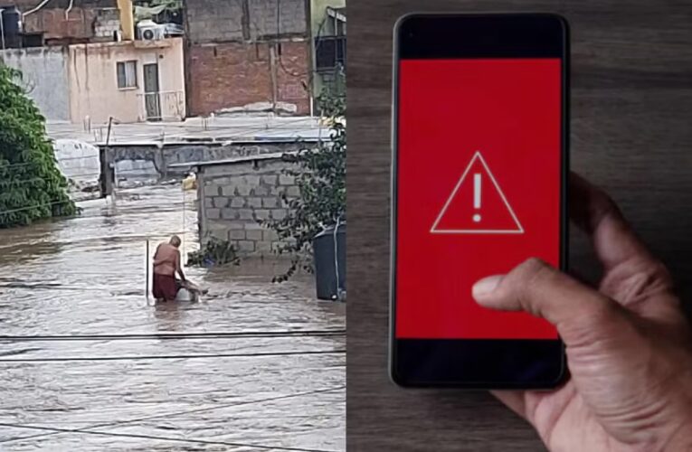 Alerta por inundaciones en México directo al celular