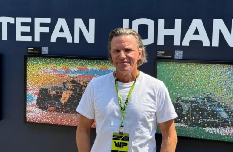 Stefan Johansson: el expiloto que perdió a un amigo y encontró calma en el arte