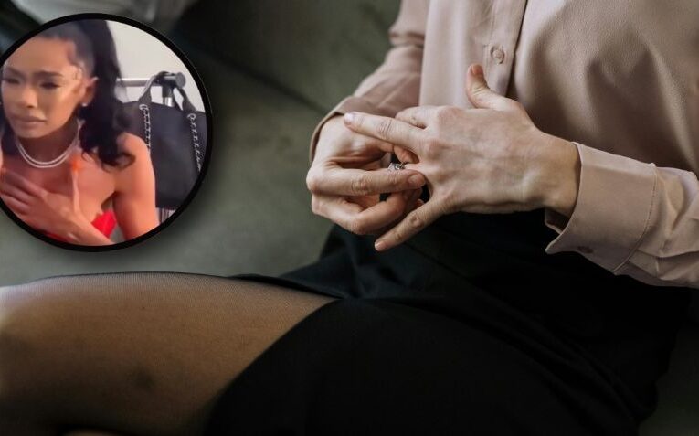 Celebra su divorcio, pero termina llorando al conocer los resultados de paternidad