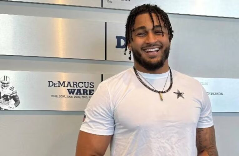 Jugador de los Dallas Cowboys fallece; anotó TD el lunes pasado ante Arizona Cardinals