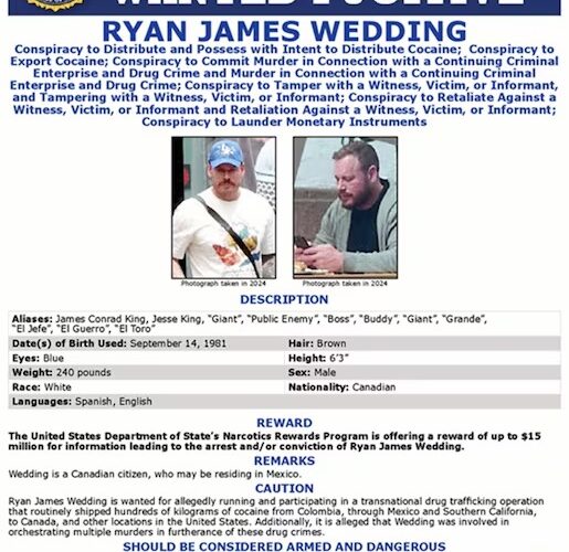 Ryan Wedding, de promesa olímpica a operador clave del narco; EU lo vincula con el Cártel de Sinaloa