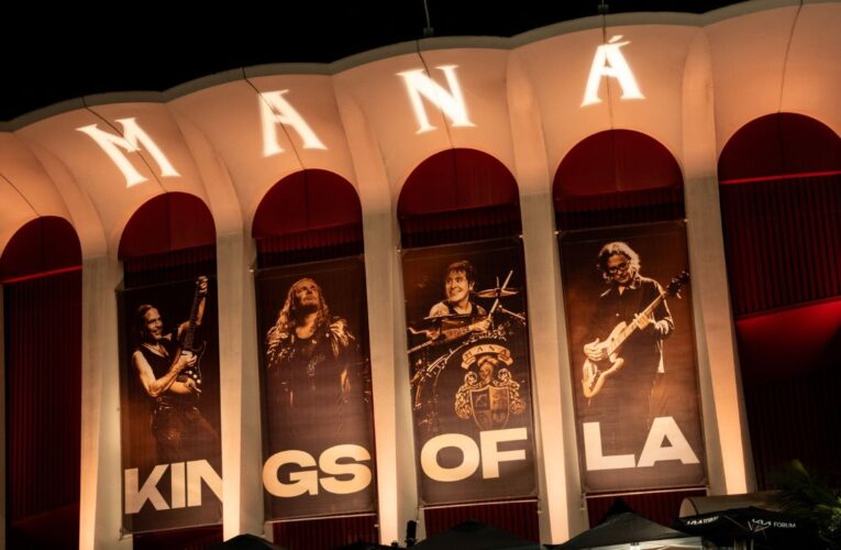 Maná rompe récord como el artista con más conciertos en Los Ángeles
