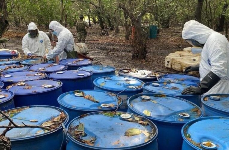 Más de 13 mil detenidos y cargamentos históricos de droga, reporta Semar