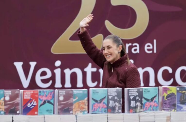 Claudia Sheinbaum inicia entrega gratuita de libros a jóvenes en México y otros países: «Es hermoso regalar»