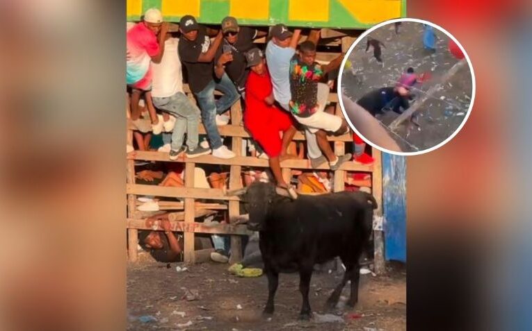 Hombre sufre cornada en el recto durante un evento taurino, terminó al borde de perder la vida