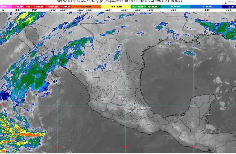 El frente número 26 dejará de afectar a México