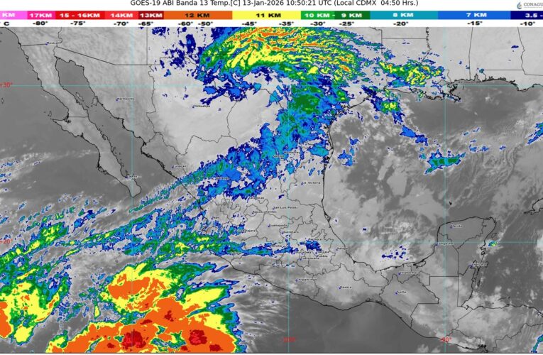 La segunda tormenta invernal de la temporada afectará a la República Mexicana