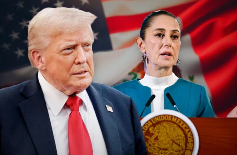 Trump presiona a México por “narcopolíticos”; Sheinbaum evita comprometerse