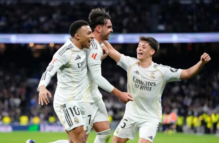 Real Madrid le regala su primer triunfo a Álvaro Arbeloa en un tenso partido ante el Levante