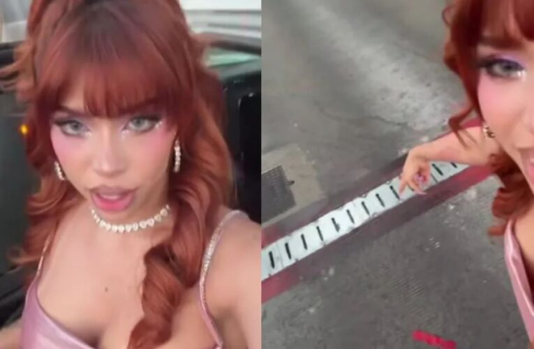 Yeri Mua denuncia que le poncharon las llantas de su camioneta tras pasar por una caseta en CdMx: «Cosas que no pasarían en mi pueblo»