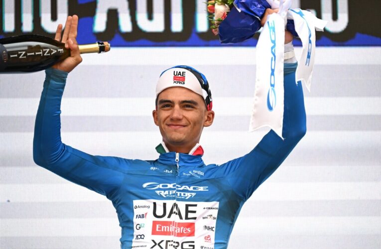Isaac del Toro recupera el liderato de la Tirreno-Adriático 2026 tras terminar la Etapa 5 en segundo lugar