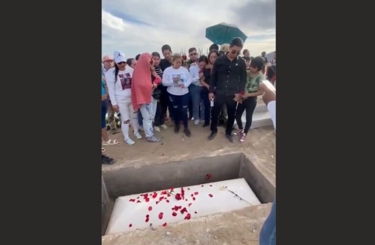 Dan último adiós a Marco Antonio, hijo de la madre buscadora Ceci Flores