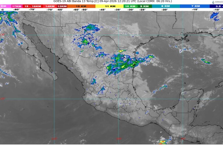 Pronostican lluvias y vientos fuertes en el Norte y Noreste de México