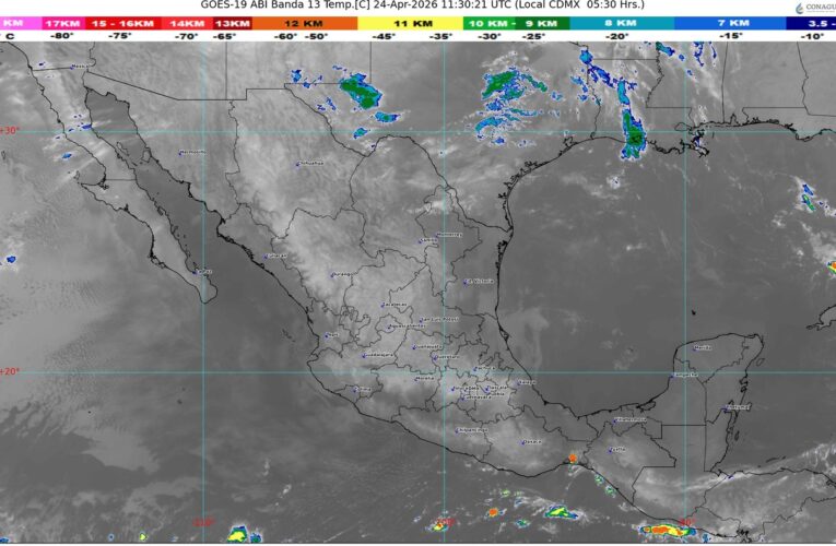 Se mantiene la onda de calor en México