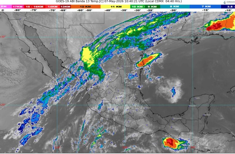 El frente número 49 se extenderá como estacionario sobre el noreste de México