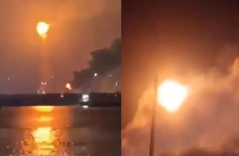 Reportan nuevo incendio en la refinería Olmeca, en Dos Bocas, Tabasco