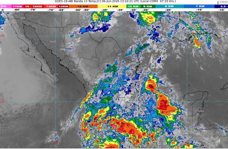 MÉXICO BAJO EL AGUA Y EL CALOR: TEMPORAL DE LLUVIAS AZOTA AL PAÍS MIENTRAS AVANZA LA ONDA DE CALOR