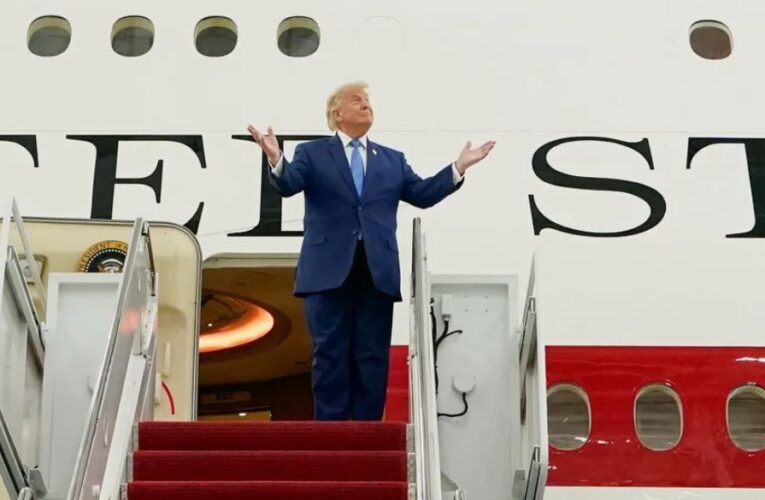 Donald Trump devela nuevo Air Force One, un Boeing de lujo, tras jubilar antiguo avión presidencial