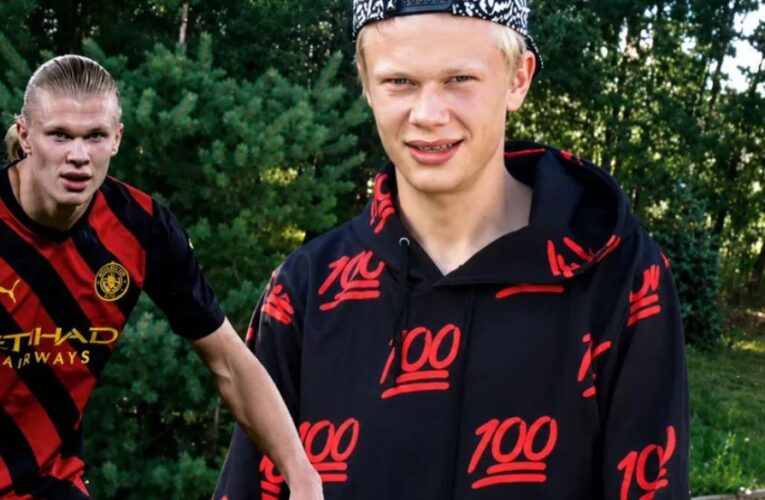 ¡No solo el futbol! Erling Haaland debutó en la música como rapero antes de convertirse en el goleador del Mundial 2026