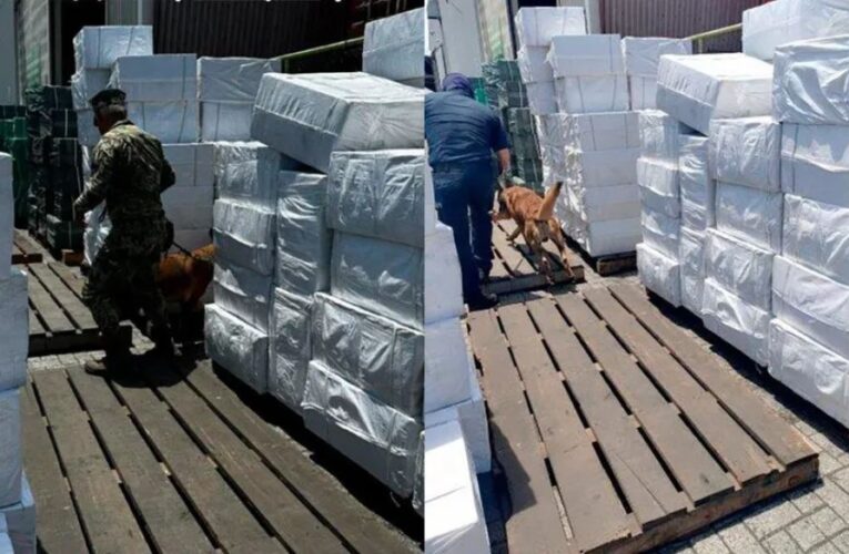 Aseguran cargamento con más de 8.4 millones de cigarros falsos en la aduana de Manzanillo