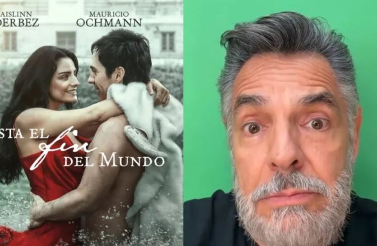 Eugenio Derbez reacciona a relación de Aislinn y Mauricio Ochmann tras el estreno de ‘Hasta el fin del mundo’: «Claro que están juntos»